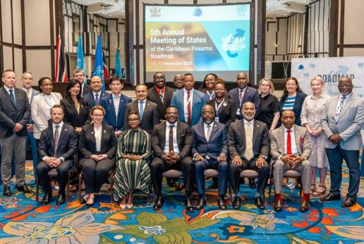 Group Photo from Day 2 of the Caribbean Firearms Roadmap meeting