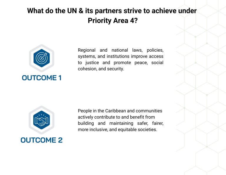 Graphic on outcomes for Priority Area 4